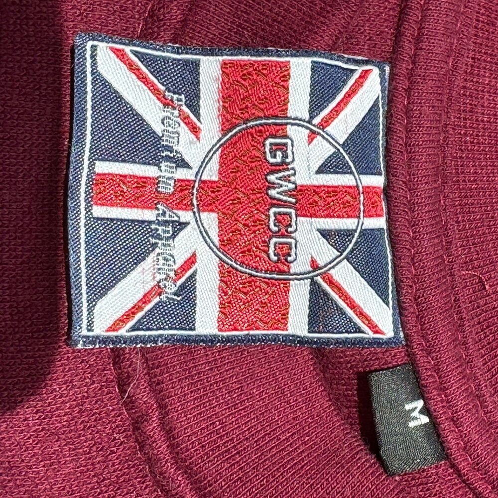 London England Maroon Pullover Sweatshirt (Size Medium) - Picture 3 of 6